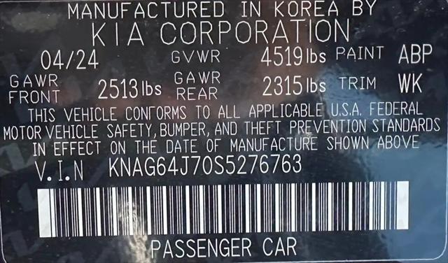 2025 Kia K5 GT-Line