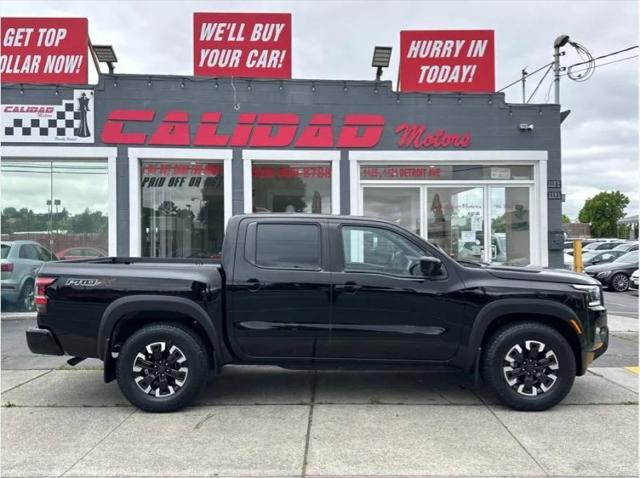 2022 Nissan Frontier Crew Cab PRO-X 4x2