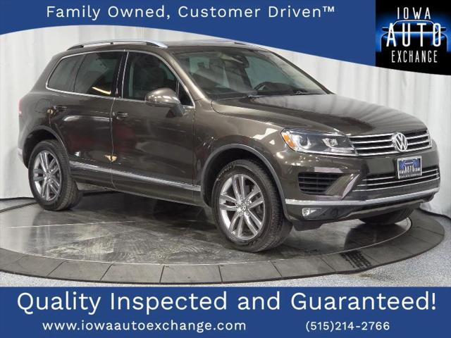 2016 Volkswagen Touareg VR6 Lux for sale in Des Moines, IA