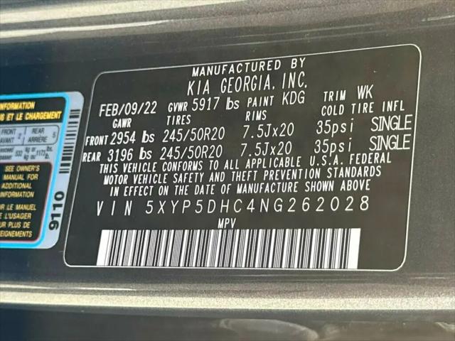 2022 Kia Telluride SX