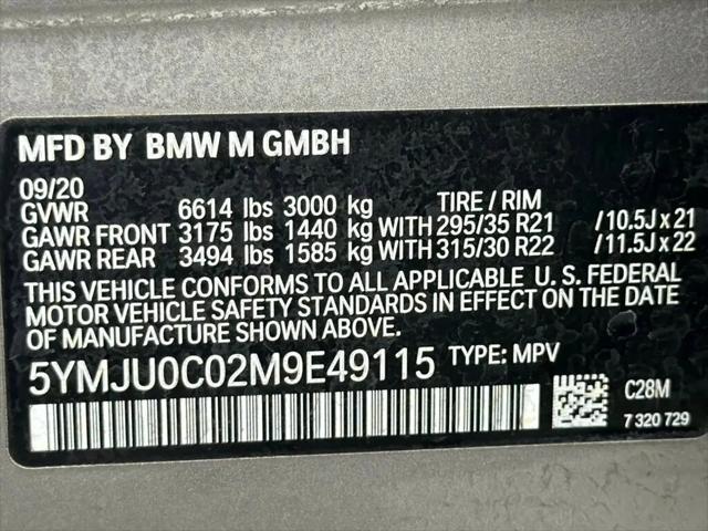2021 BMW X5 M Standard