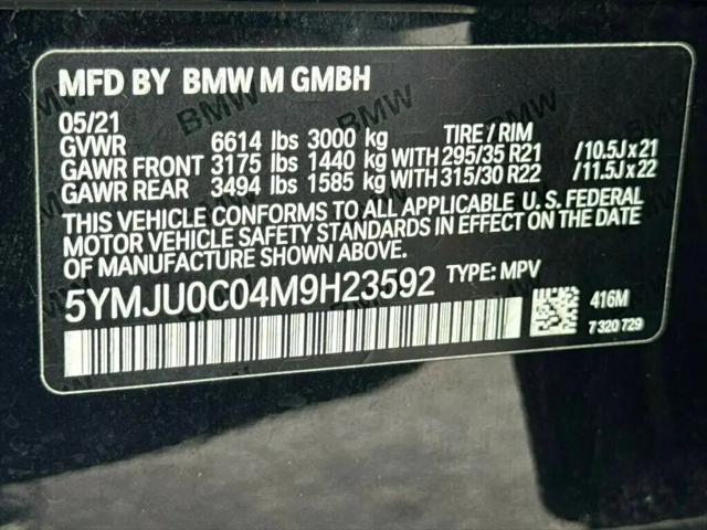 2021 BMW X5 M Standard