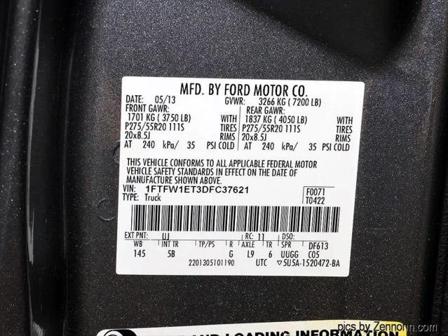 2013 Ford F-150 FX4