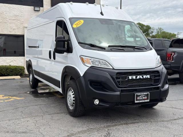 2025 Ram ProMaster 2500 Cargo Van Tradesman High Roof 159" WB w/Pass Seat