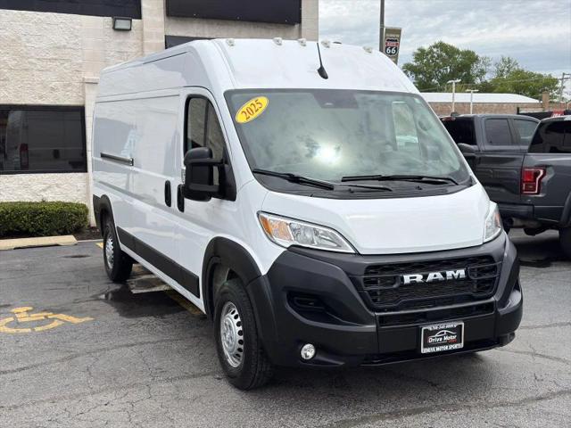 2025 Ram ProMaster 2500 Cargo Van Tradesman High Roof 159" WB w/Pass Seat