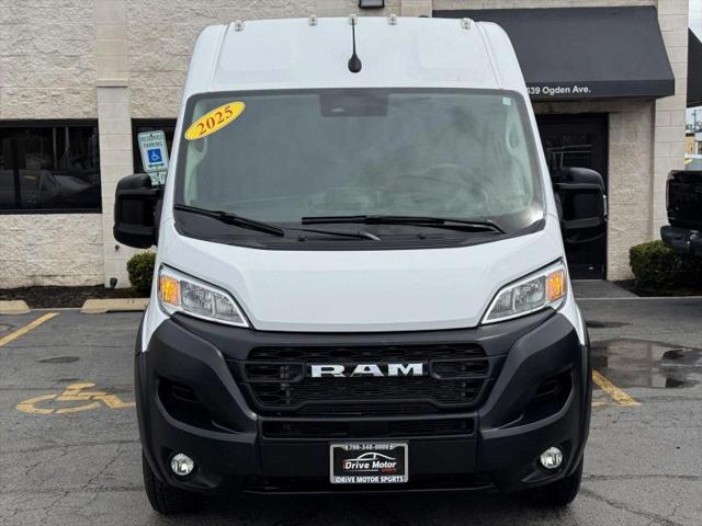 2025 Ram ProMaster 2500 Cargo Van Tradesman High Roof 159" WB w/Pass Seat