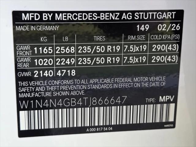 2026 Mercedes-Benz GLA-CLASS 4MATIC