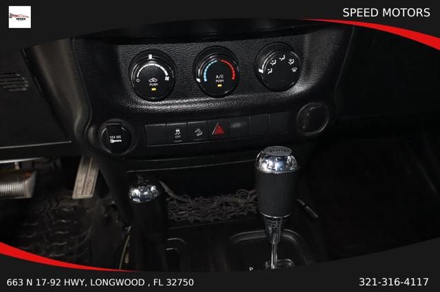 2015 Jeep Wrangler Willys Wheeler