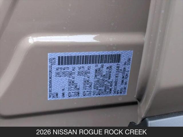 2026 Nissan Rogue Rock Creek