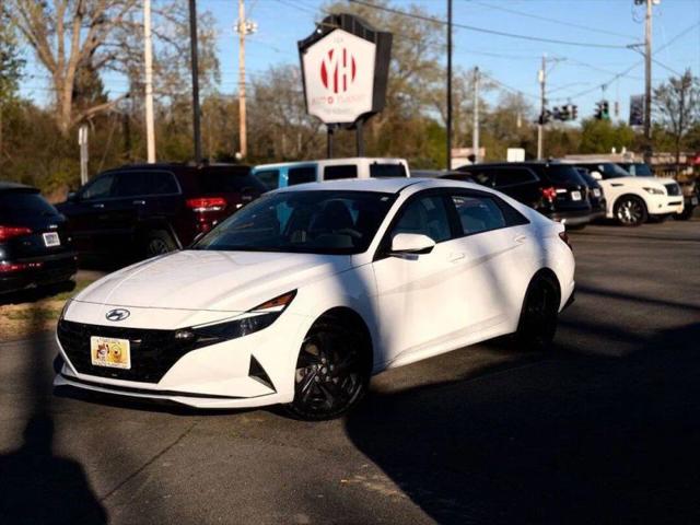 2021 Hyundai Elantra Hybrid Blue for sale in Rensselaer, NY
