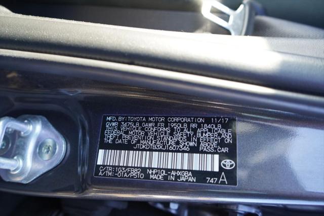 2018 Toyota Prius c Three