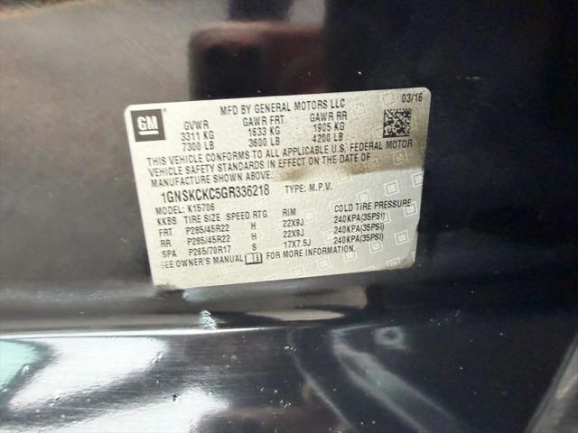 2016 Chevrolet Tahoe LTZ