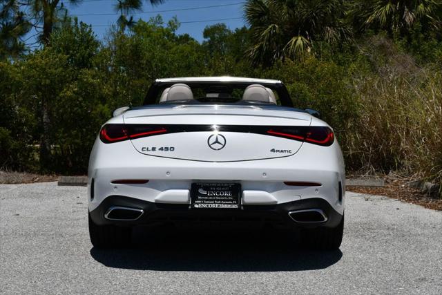 2026 Mercedes-Benz CL CLE 450 4MATIC Cabriolet W/Pinnacle Trim & Night Package