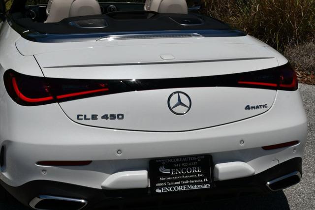 2026 Mercedes-Benz CL CLE 450 4MATIC Cabriolet W/Pinnacle Trim & Night Package