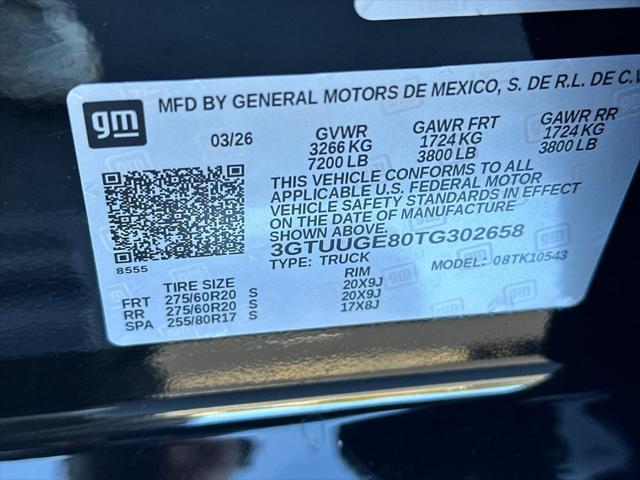 2026 GMC Sierra 1500 Crew Cab, Short Bed, Denali, 4WD