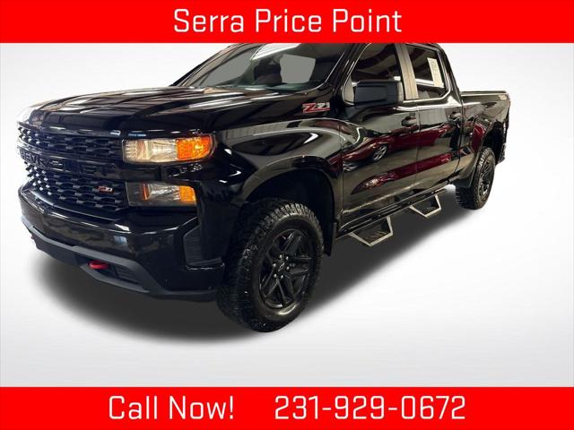 2021 Chevrolet Silverado 1500 4WD Crew Cab Standard Bed Custom Trail Boss for sale in TRAVERSE CITY, MI