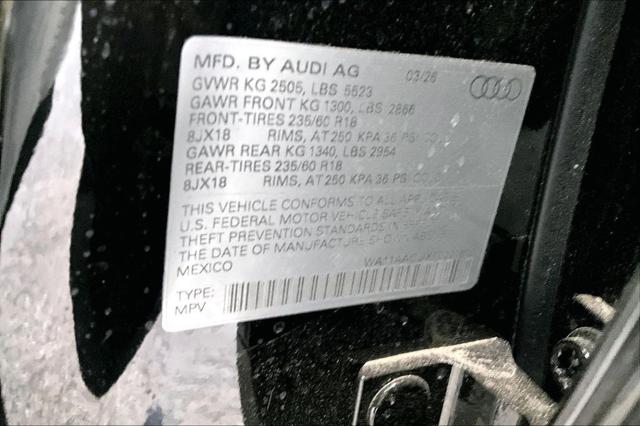 2026 Audi Q5 Premium TFSI quattro S tronic