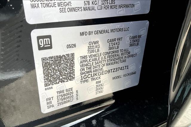 2026 Chevrolet Silverado 1500 4WD Crew Cab Short Bed LTZ