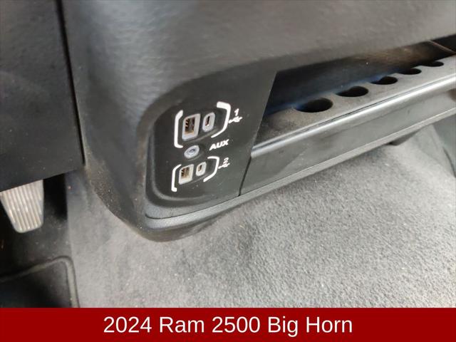 2024 Ram 2500 Big Horn Crew Cab 4x4 6'4" Box