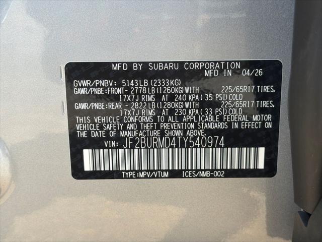 2026 Subaru Outback Wilderness
