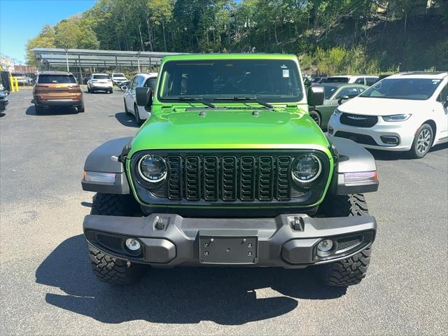 2025 Jeep Wrangler 4-Door Willys 4x4 for sale in Ansonia, CT