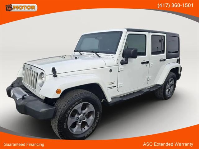 2018 Jeep Wrangler JK Unlimited Sahara 4x4 for sale in Springfield , MO
