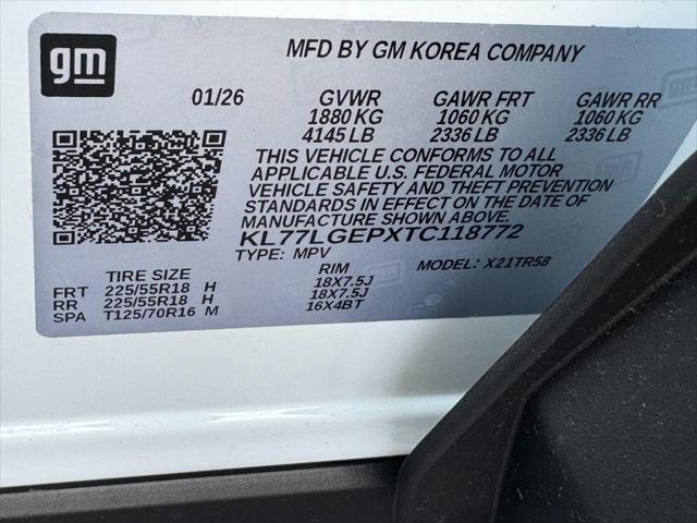 2026 Chevrolet Trax FWD 1RS