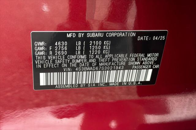 2025 Subaru Legacy Premium