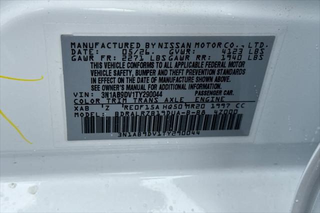 2026 Nissan Sentra SR