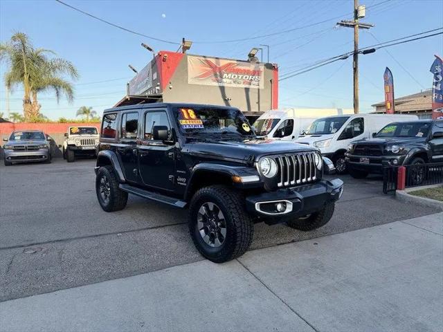 2018 Jeep Wrangler Unlimited Sahara 4x4 for sale in South Gate, CA