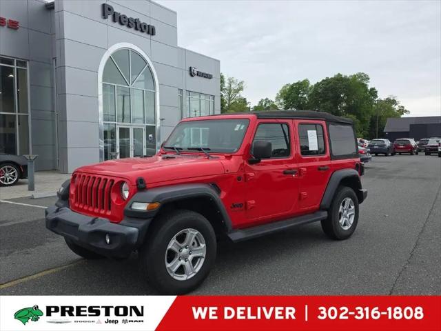 2022 Jeep Wrangler Unlimited Sport S 4x4 for sale in Millsboro, DE