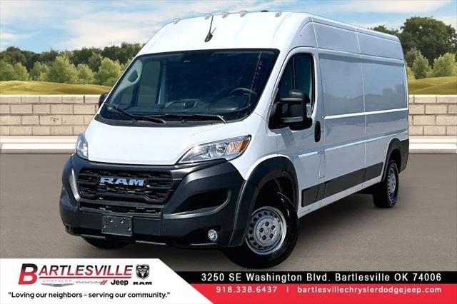 2025 Ram ProMaster 2500 Cargo Van Tradesman High Roof 159 WB w/Pass Seat for sale in Bartlesville, OK