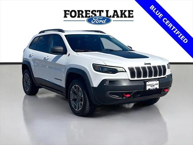 2021 Jeep Cherokee Trailhawk 4x4 for sale in Forest Lake, MN