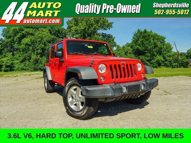 2015 Jeep Wrangler Unlimited Sport for sale in Shepherdsville, KY