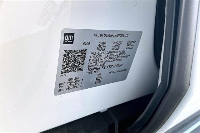 2026 Chevrolet Suburban LT, 4WD