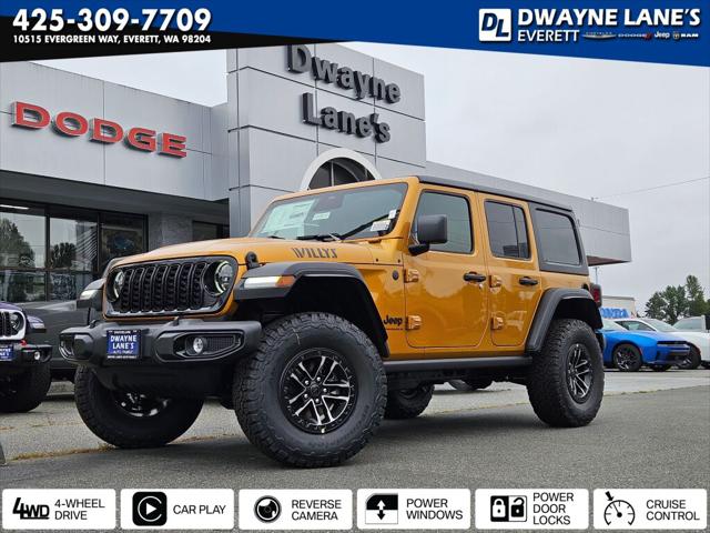 2026 Jeep Wrangler WRANGLER 4-DOOR WILLYS 2026 Jeep Wrangler WRANGLER 4-DOOR WILLYS