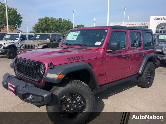 2026 Jeep Wrangler 4-Door Willys 4x4 for sale in Spring, TX