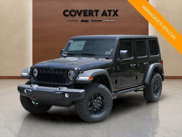 2026 Jeep Wrangler 4-Door Willys 4x4 for sale in Austin, TX