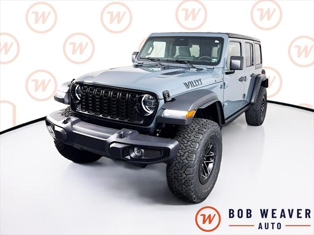 2026 Jeep Wrangler WRANGLER 4-DOOR WILLYS 2026 Jeep Wrangler WRANGLER 4-DOOR WILLYS