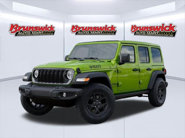 2026 Jeep Wrangler 4-Door Willys 4x4 for sale in Brunswick, OH