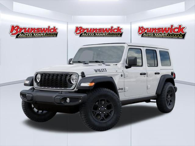 2026 Jeep Wrangler 4-Door Willys 4x4 for sale in Brunswick, OH