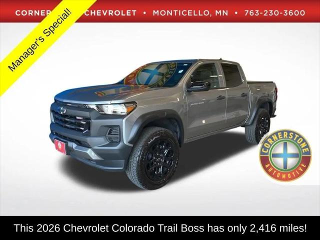 2026 Chevrolet Colorado Trail Boss, 4WD for sale in Monticello, MN