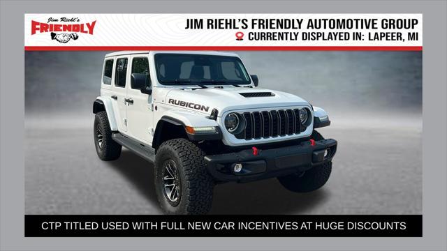 2026 Jeep Wrangler 4-Door Recon 4x4 for sale in Lapeer, MI