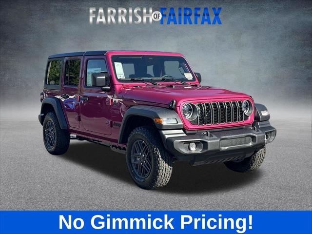 2026 Jeep Wrangler WRANGLER 4-DOOR SPORT S 2026 Jeep Wrangler WRANGLER 4-DOOR SPORT S