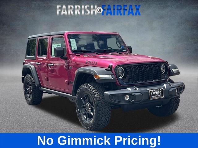 2026 Jeep Wrangler WRANGLER 4-DOOR WILLYS 2026 Jeep Wrangler WRANGLER 4-DOOR WILLYS