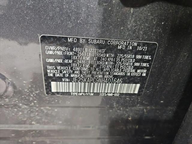 2022 Subaru Forester Limited