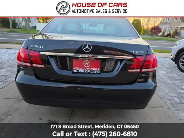 2014 Mercedes-Benz E 350 4MATIC