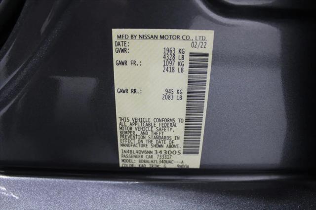 2022 Nissan Altima SV FWD