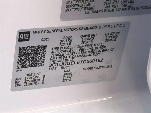 2026 GMC Sierra 1500 Crew Cab, Short Bed, Denali, 4WD