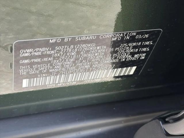 2026 Subaru Outback Limited